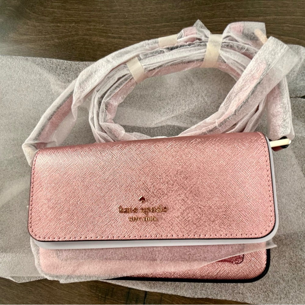 Kate Spade 🩷 Pink Crossbody Bag- NWT